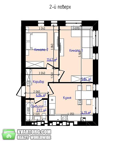 Sell 2-room apartment. Ирпень, Козацька — photo 3