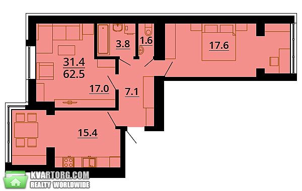 Sell 2-room apartment. Киев, Небесної сотні — photo 4