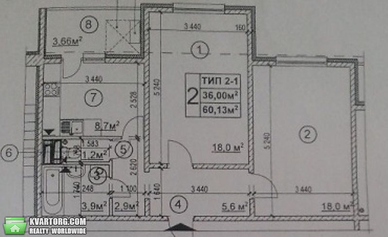 Sell 2-room apartment. Киев, Данченко — photo 10