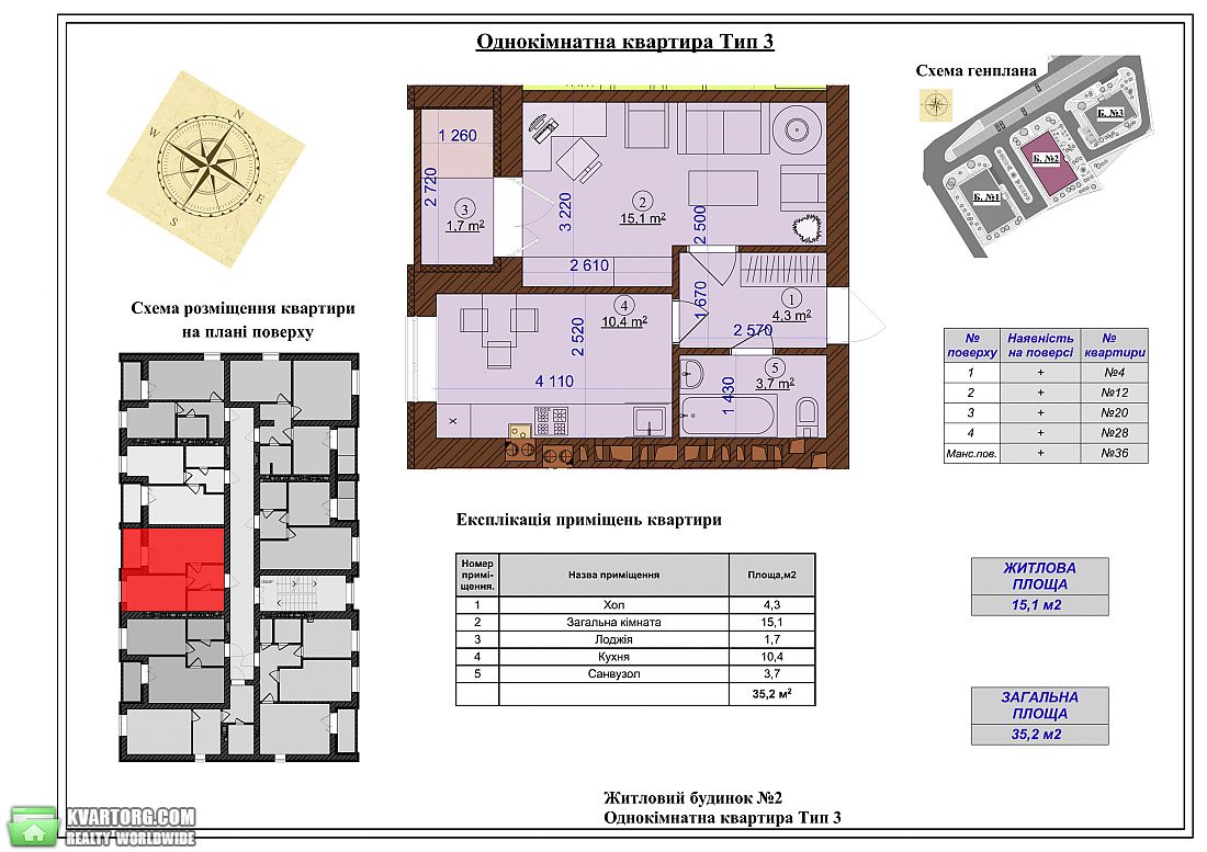 Sell 1-room apartment. Ирпень, сковороды — photo 3