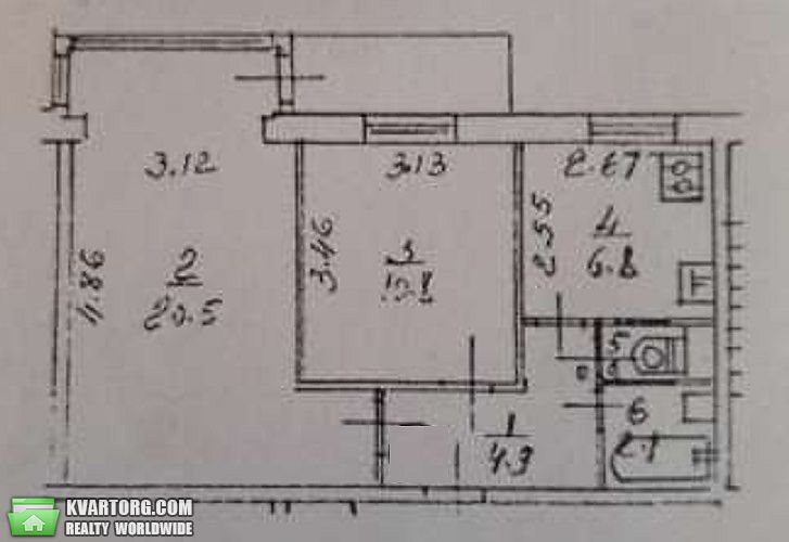 Sell 2-room apartment. Киев,  Щусева — photo 9