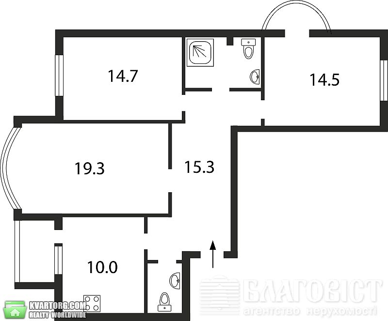 Sell 3-room apartment. Киев,  Победы пр — photo 3