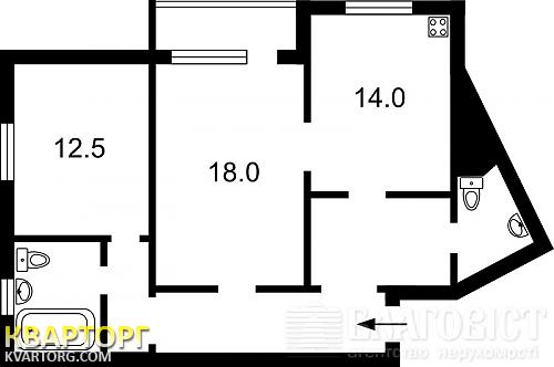 Sell 2-room apartment. Киев,  Чавдар — photo 2