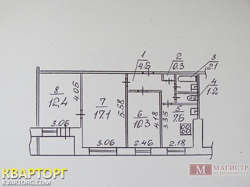 Sell 3-room apartment. Днепропетровск, Победы набережная — photo 3