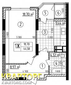 Sell 1-room apartment. Киев,  Закревского — photo 1