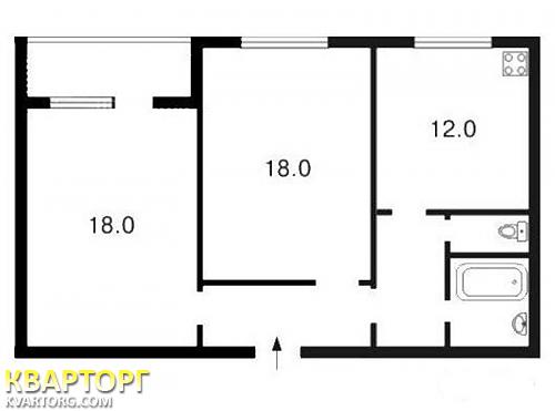 Sell 2-room apartment. Киев,  Урловская — photo 10