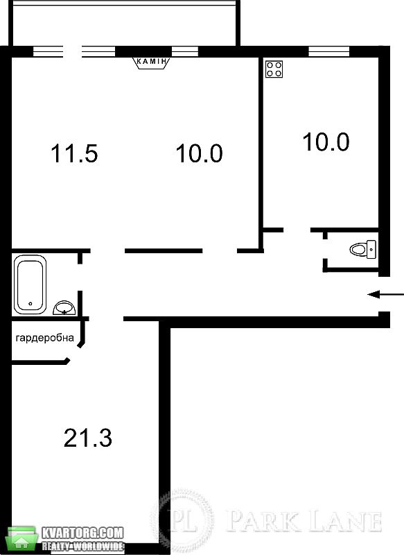 Sell 2-room apartment. Киев, Саксаганского — photo 2