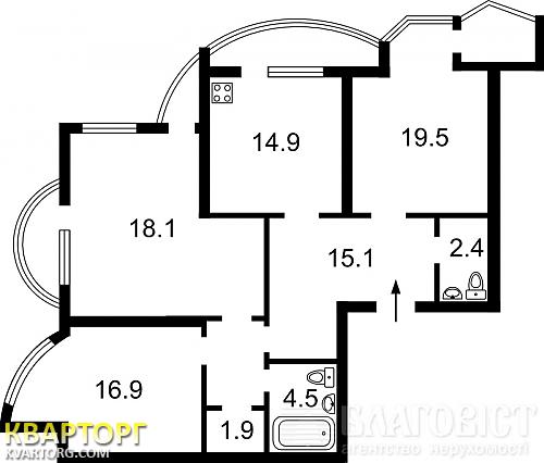 Sell 3-room apartment. Киев,  Урловская — photo 2