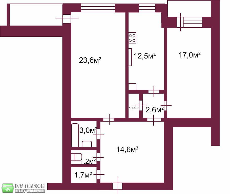Sell 2-room apartment. Одесса, Марсельская — photo 9