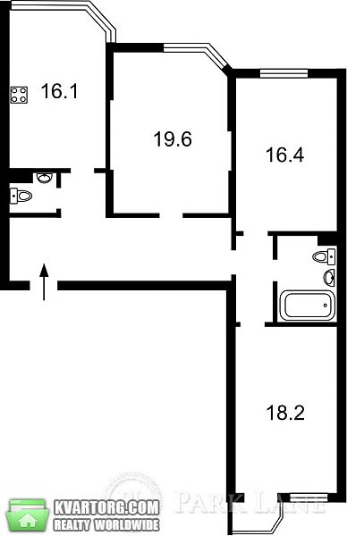 Sell 3-room apartment. Киев, Вильямса — photo 2