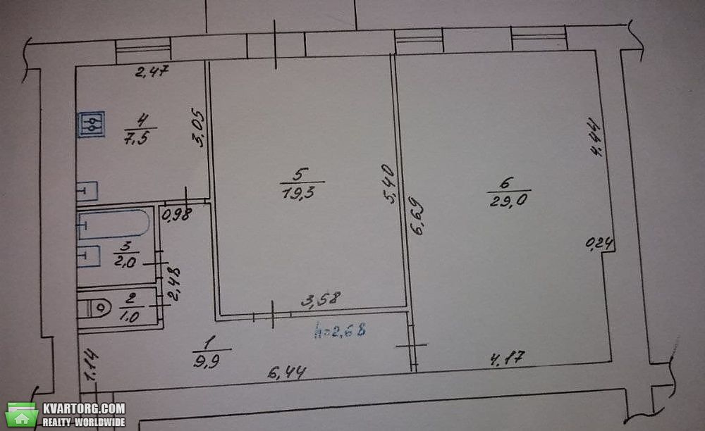 Sell 2-room apartment. Полтава, Чорновола — photo 1