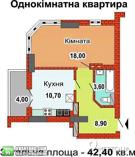 Sell 1-room apartment. Киев, Феодосийская — photo 2