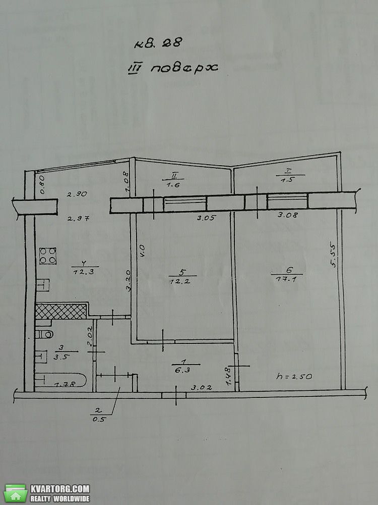 Sell 2-room apartment. Днепропетровск, Бульвар Славы — photo 3