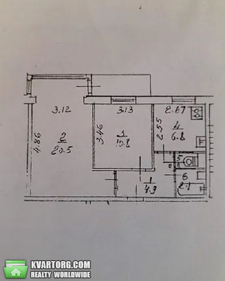 Sell 2-room apartment. Киев,  Щусева — photo 7