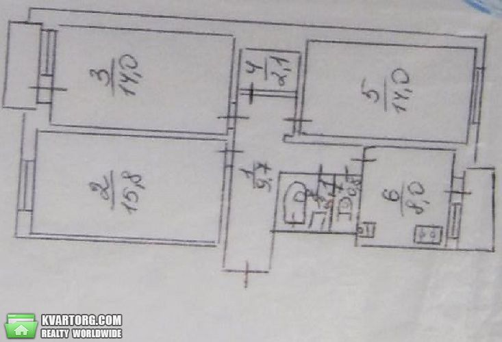 Sell 3-room apartment. Киев,  Рокоссовского пр — photo 5