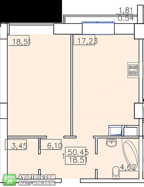 Sell 1-room apartment. Одесса, Французский Бульвар — photo 3