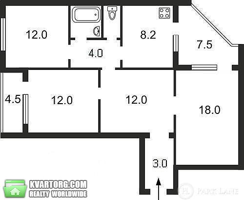 Sell 3-room apartment. Киев, проспект Петра Григоренко — photo 1