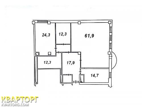 Sell 3-room apartment. Киев, Тургеневская — photo 1