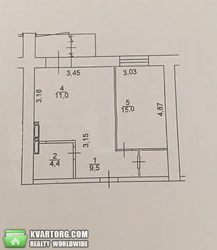 Sell 1-room apartment. Киев,  Гарматная — photo 5