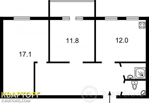 Sell 2-room apartment. Киев,  Саксаганского — photo 2