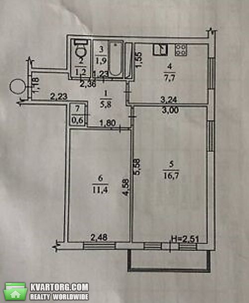 Sell 2-room apartment. Киев,  Курнатовского — photo 4