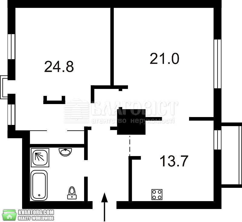 Sell 3-room apartment. Киев,  Костельная — photo 3