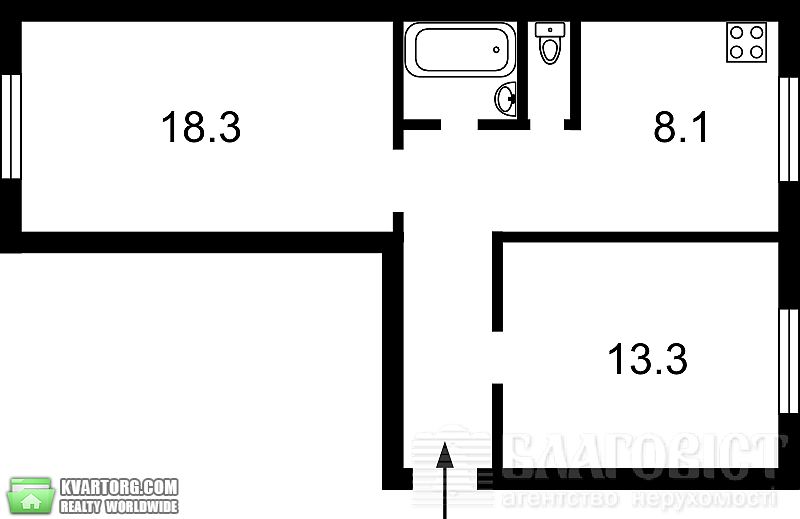 Sell 2-room apartment. Киев,  Дружбы Народов бул — photo 3