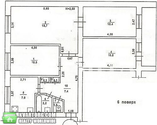 Sell 4-room apartment. Одесса, Фонтанская дорога — photo 10