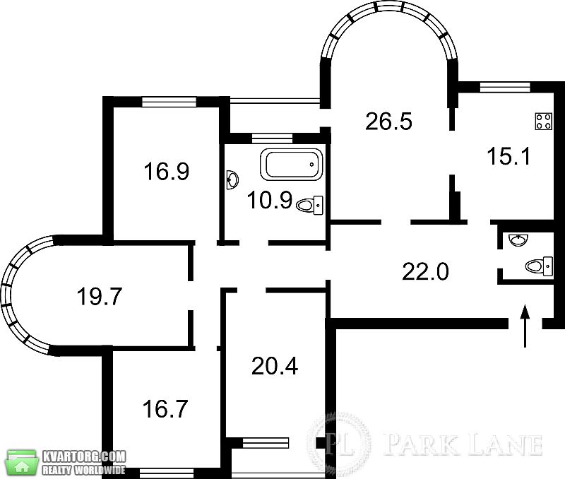 Sell 5-room apartment. Киев, Дмитриевская — photo 10