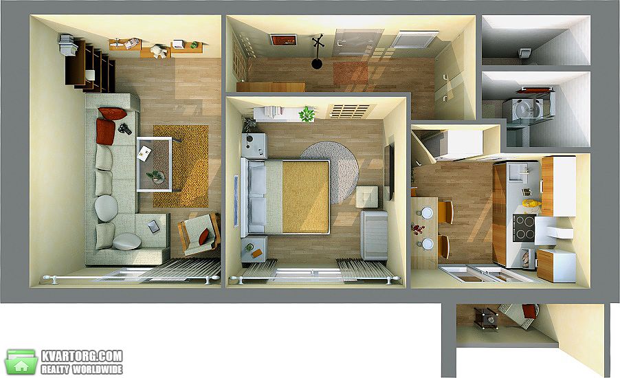 Sell 2-room apartment. Киев, ул. Богдана Хмельницкого — photo 1