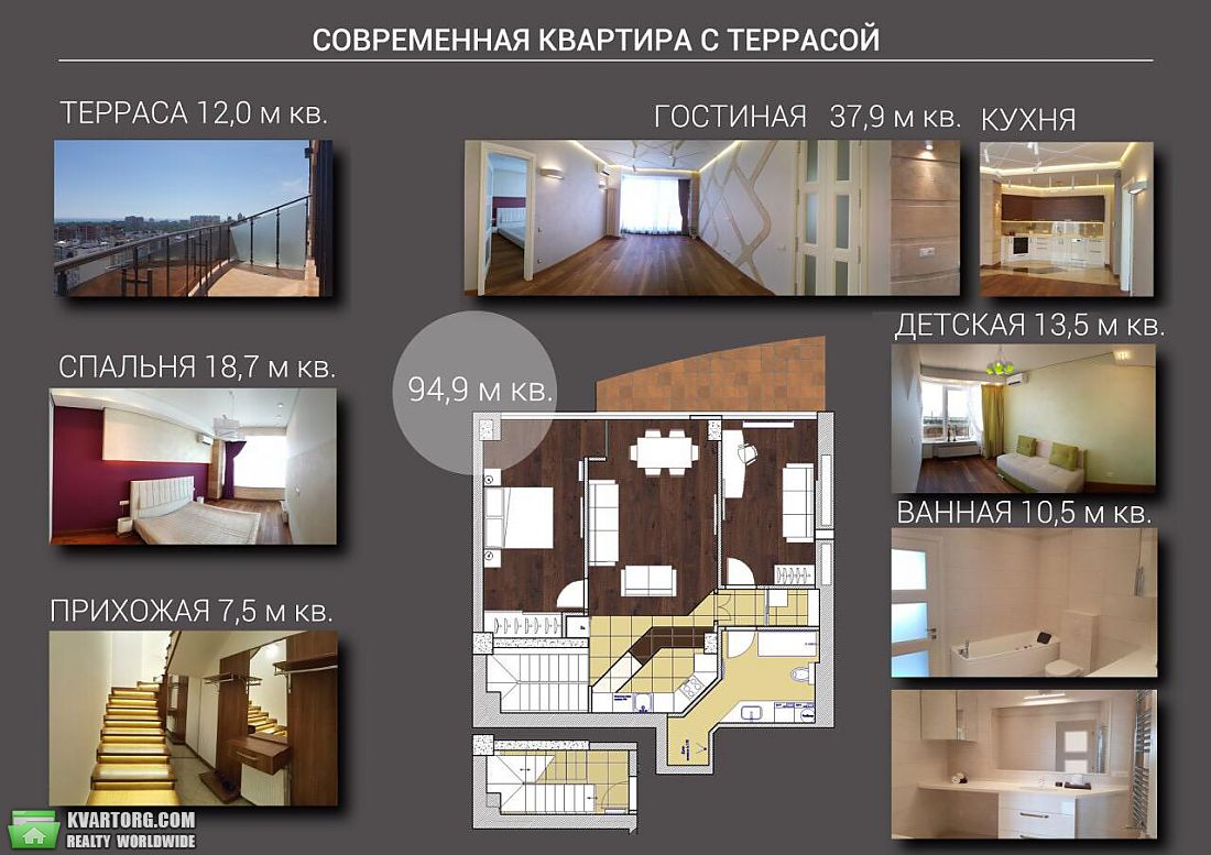 продам 2-комнатную квартиру. Одесса,  Армейская - фото 1