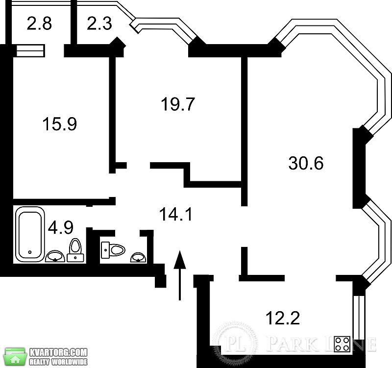Sell 3-room apartment. Киев,  Коперника — photo 3