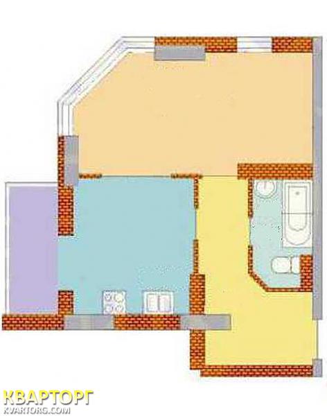 Sell 1-room apartment. Киев, Гмыри — photo 3