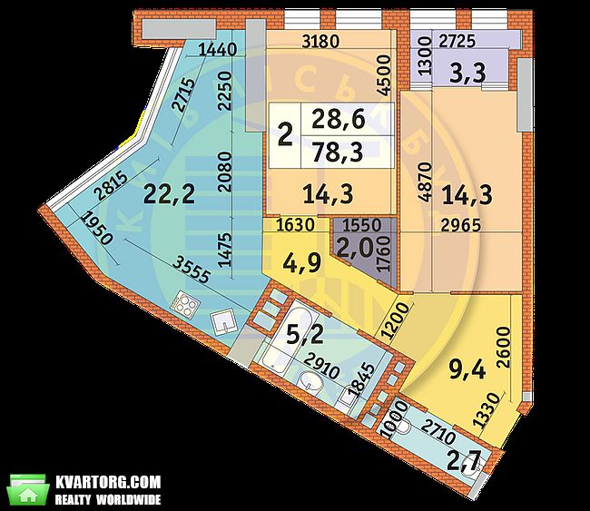 Sell 2-room apartment. Киев,  Борщаговская — photo 5
