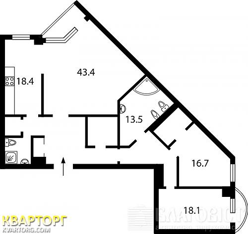 Sell 3-room apartment. Киев,  Тургеневская — photo 2