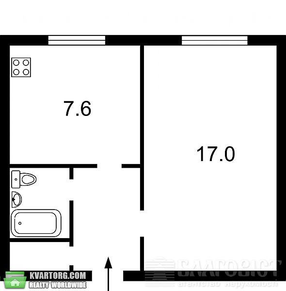 Sell 1-room apartment. Киев, Залки — photo 2