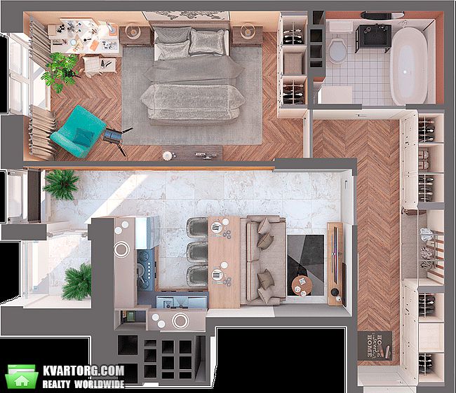 Sell 1-room apartment. Киевская обл., Оптимістична — photo 3