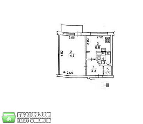 Sell 1-room apartment. Киев,  Запорожца — photo 9