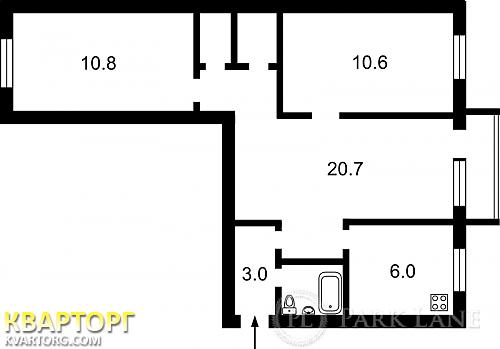 Sell 3-room apartment. Киев, Барбюса — photo 2