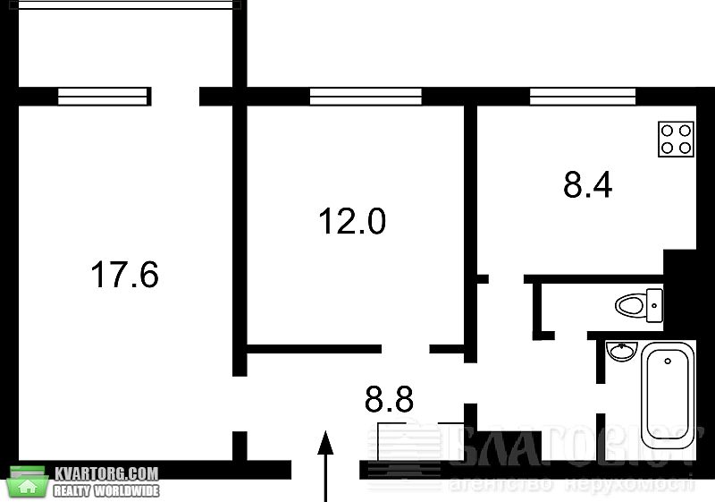 Sell 2-room apartment. Киев,  Предславинская — photo 2