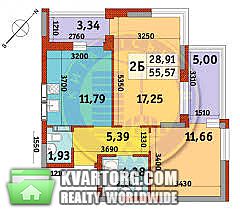 Sell 2-room apartment. Киев, Квиткы-Цисык — photo 1