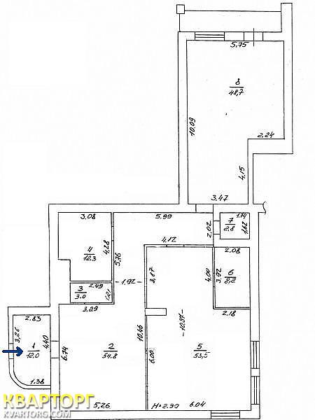 Sell 4-room apartment. Киев, Лобановского — photo 2