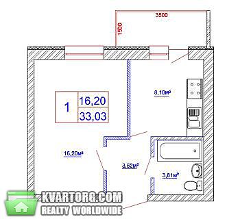 Sell 1-room apartment. Киев,  Вильямса Академика — photo 4