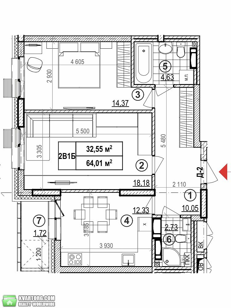 Sell 2-room apartment. Киев,  Глубочицкая — photo 3