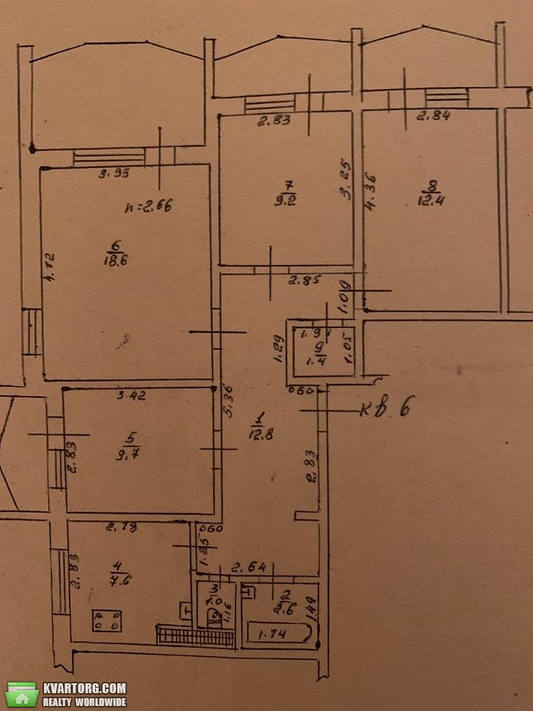 Sell 4-room apartment. Одесса, Вильямса — photo 7
