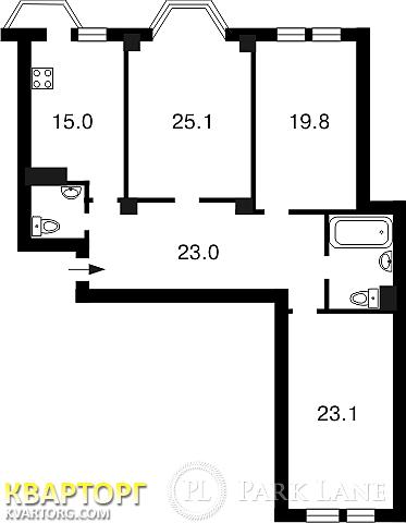 Sell 3-room apartment. Киев,  Ломоносова — photo 3