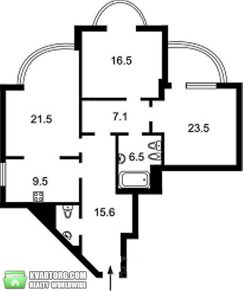Sell 3-room apartment. Киев, Ломоносова — photo 5