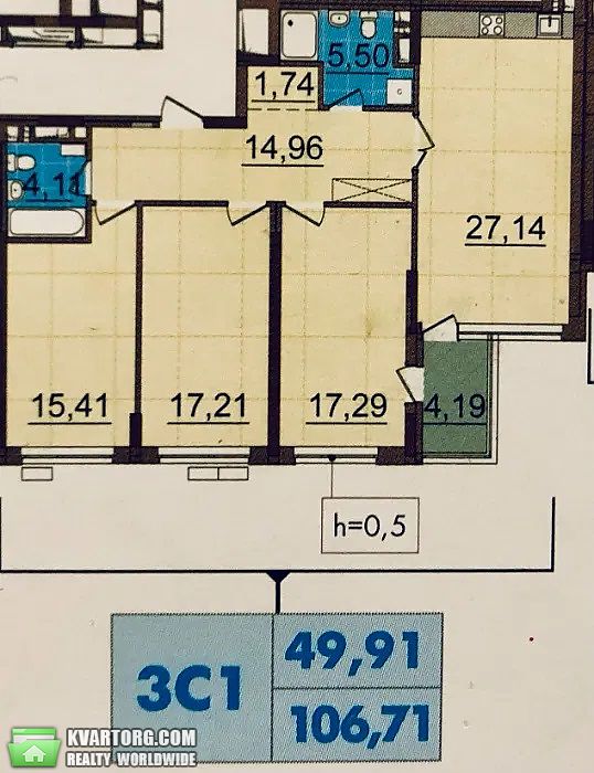 Sell 3-room apartment. Киев,  Правды пр — photo 8