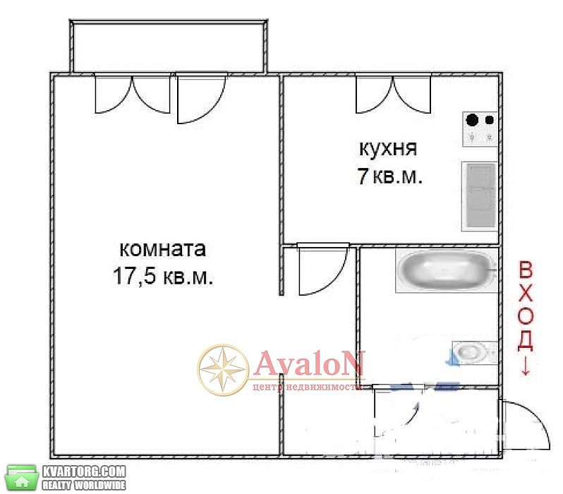 Sell 1-room apartment. Одесса, Фонтанская дорога — photo 9