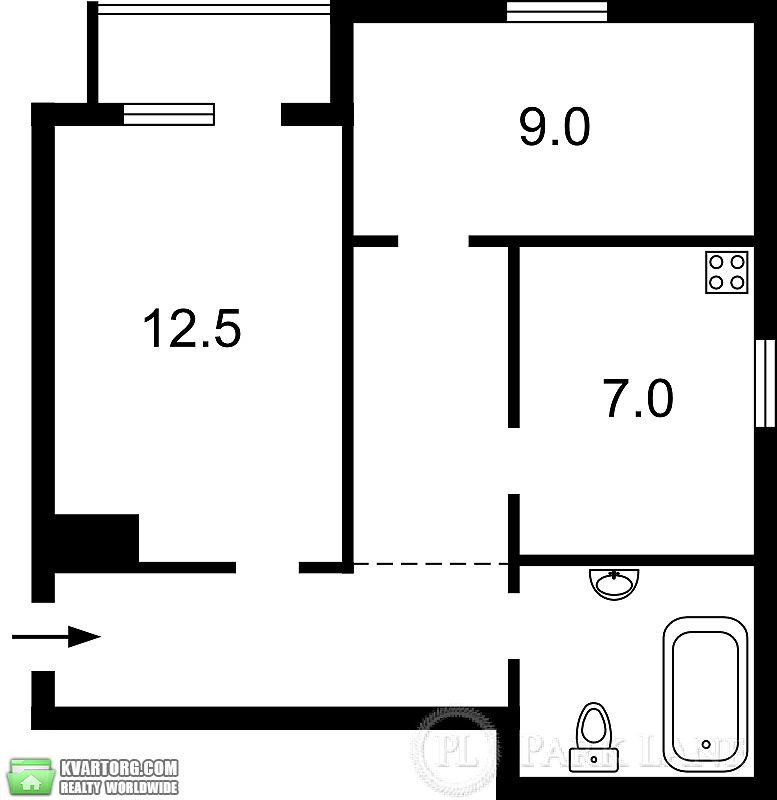 Sell 2-room apartment. Киев, Майорова — photo 2